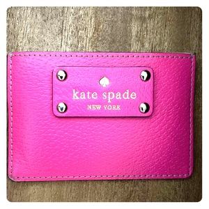 Kate Spade Pink Card Wallet